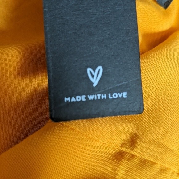 Lulu's Carefree Cutie Yellow Floral Print Tie Strap mini dress NWT size XS - Picture 10 of 13